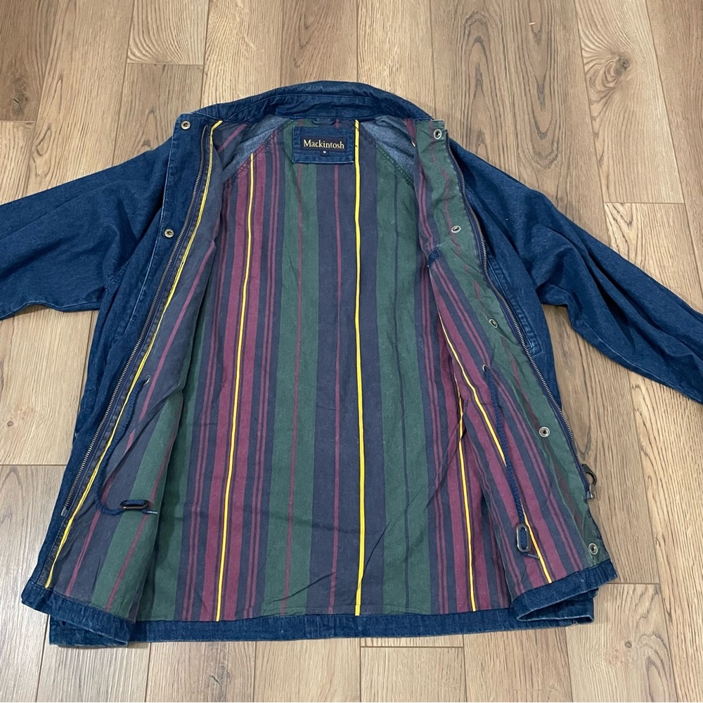 Vintage 90’s Mackintosh‎ Blue Denim Jean Jacket